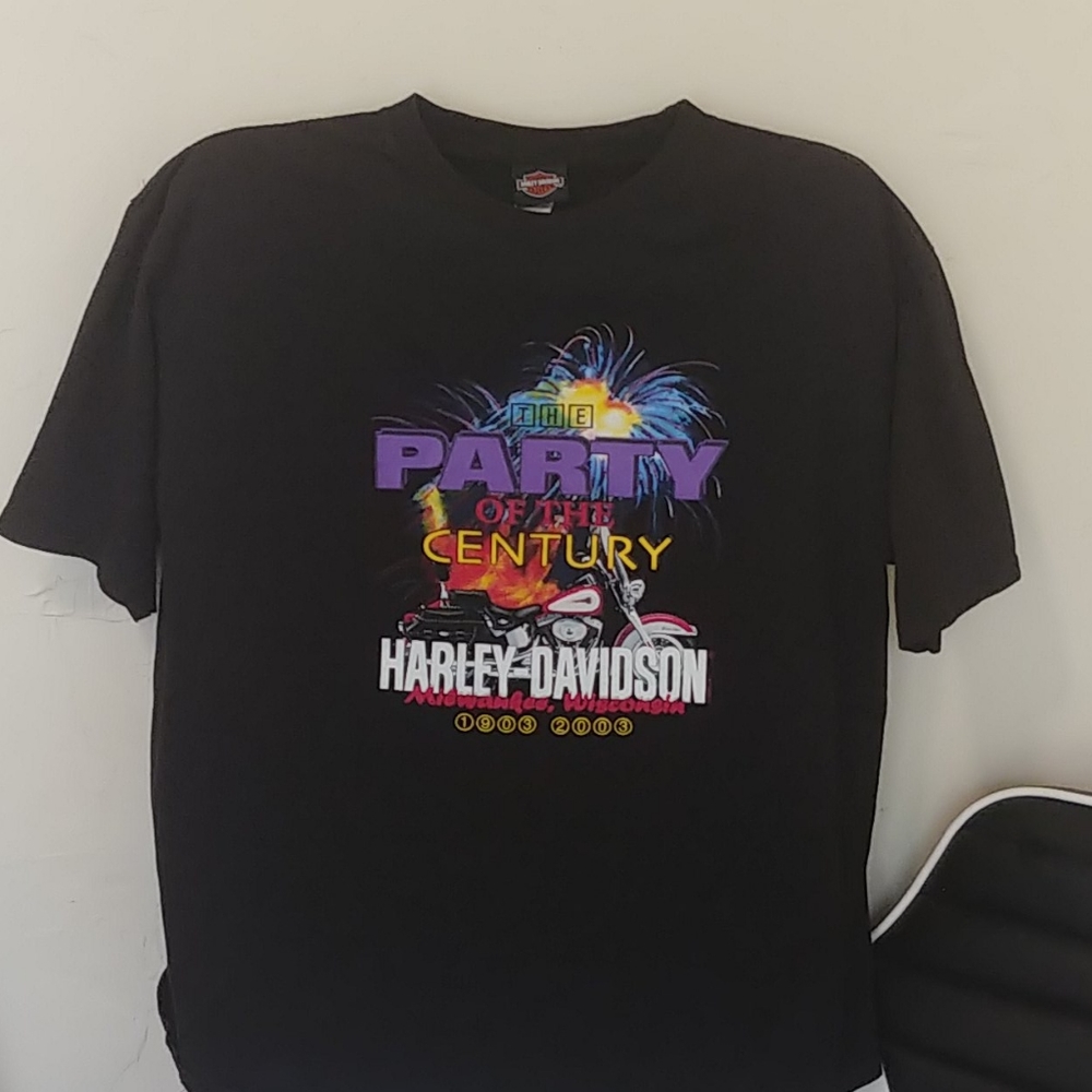 Harley Davidson Party of Century 100 Anniversary T